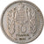 Moneta, Monaco, Louis II, 10 Francs, 1946, AU(55-58), Miedź-Nikiel, KM:123