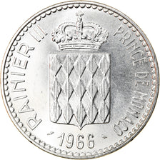Coin, Monaco, Rainier III, 10 Francs, 1966, AU(55-58), Silver, KM:146