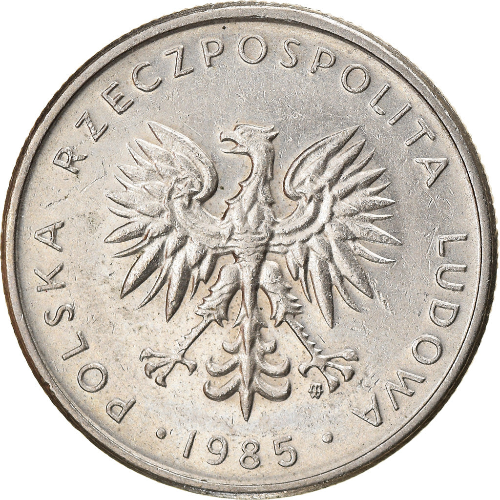 Münze, Polen, 10 Zlotych, 1985, Warsaw, SS, Copper-nickel, KM:152.1