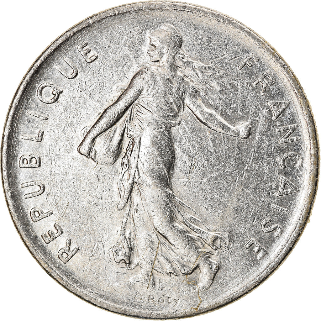 Coin, France, Semeuse, 5 Francs, 1994, Paris, EF(40-45), Nickel Clad