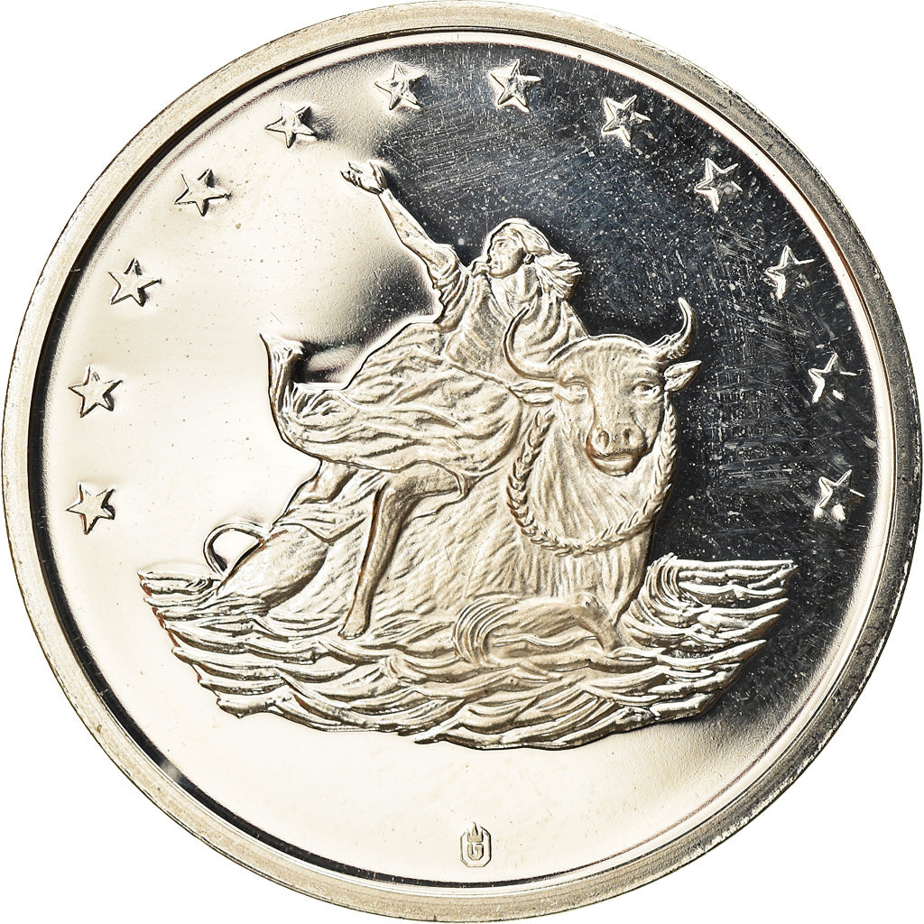 France, Médaille, 10 Euro Europa, Politics, Society, War, 1997, FDC, Cuivre