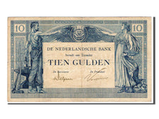 Billet, Pays-Bas, 10 Gulden, 1921, TB+