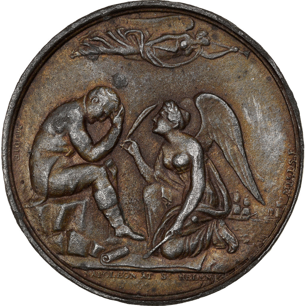 France, Médaille, Napoléon Ier, Les Cent-Jours, Saint-Hélène, History, 1815