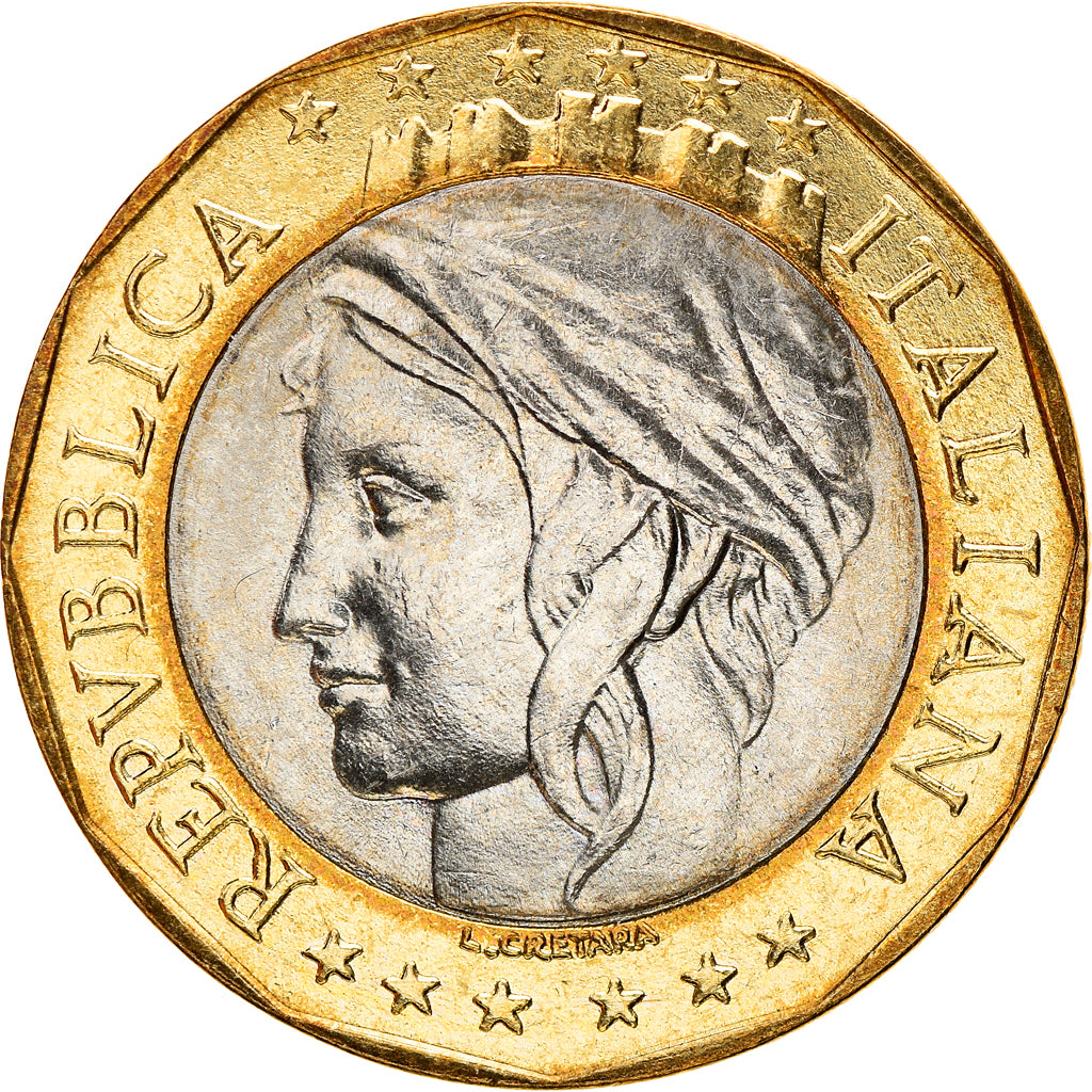 Moneta, Italia, 1000 Lire, 1997, Rome, BB+, Bi-metallico, KM:194