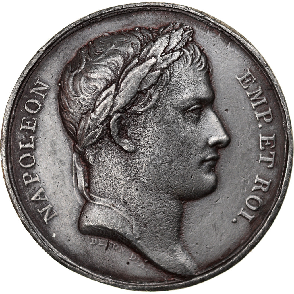 Francia, medalla, Napoléon Ier, Ecole de Médecine, History, 1805, Denon, BC+