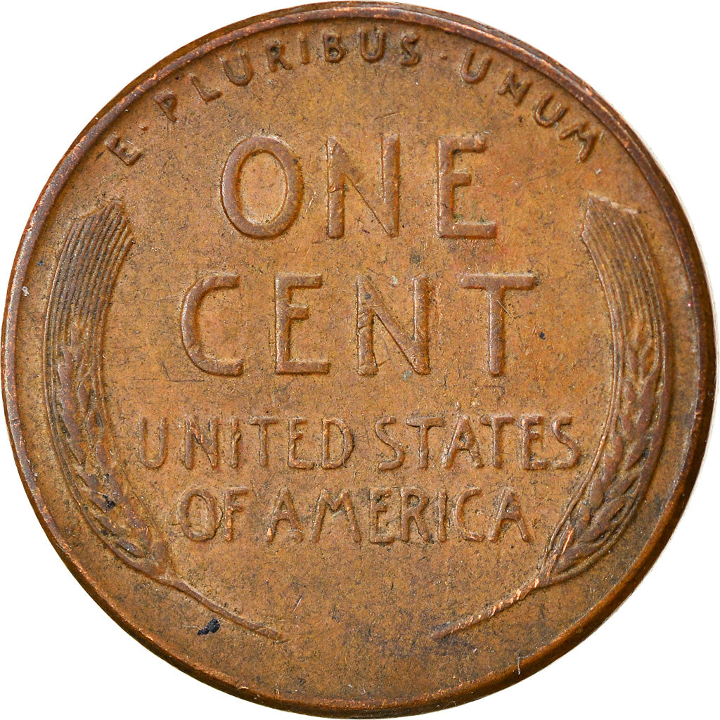 Coin, United States, Lincoln Cent, Cent, 1958, U.S. Mint, Philadelphia