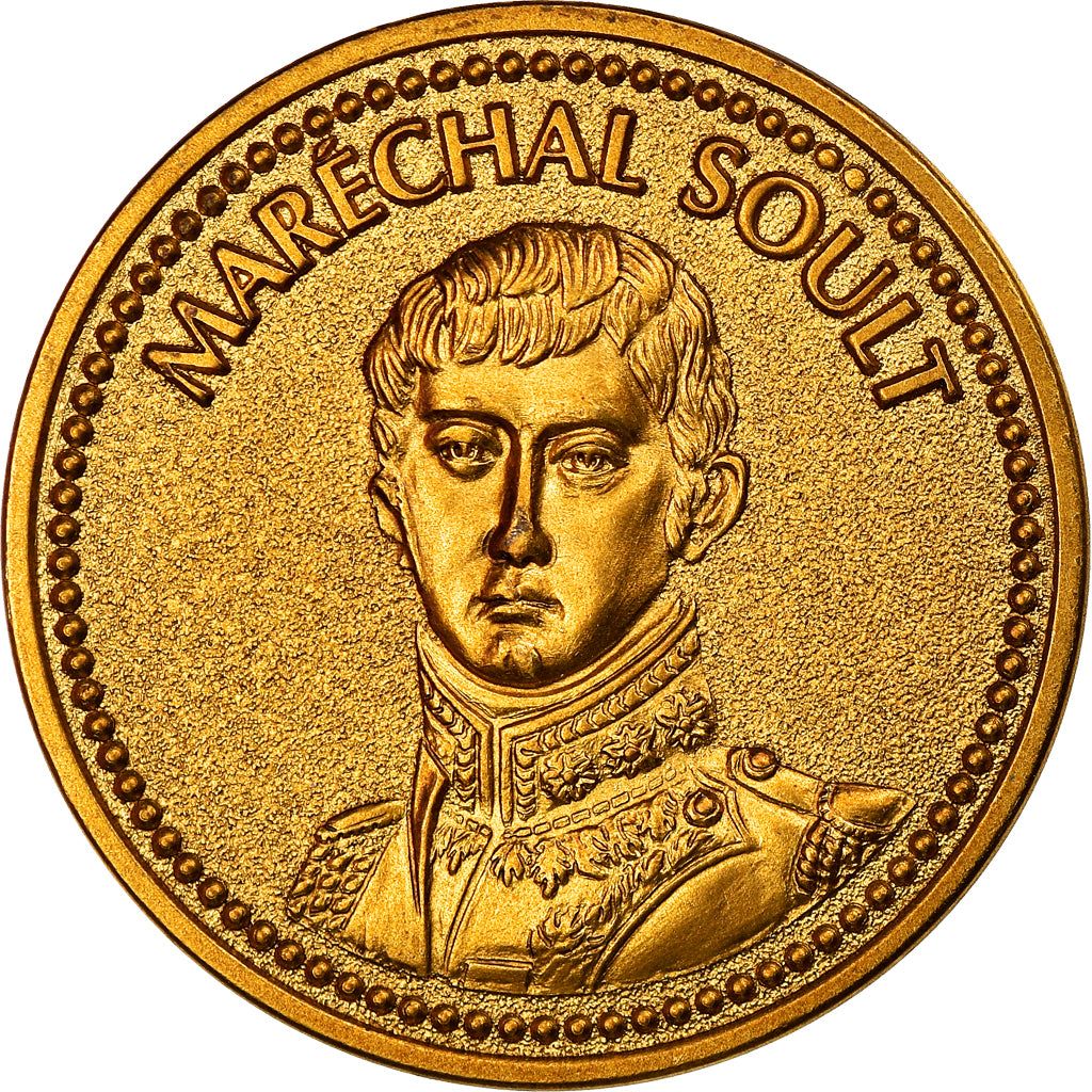 France, Medal, Napoléon Ier, Maréchal Soult, History, MS(63), Bronze