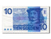 Banknote, Netherlands, 10 Gulden, 1968, AU(55-58)