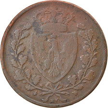 Coin, ITALIAN STATES, SARDINIA, Carlo Felice, 5 Centesimi, 1826, Genoa