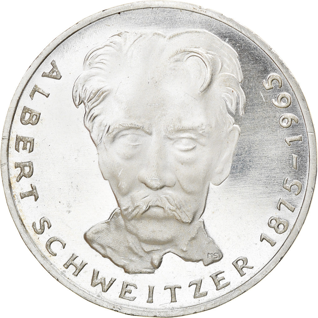 Coin, GERMANY - FEDERAL REPUBLIC, 5 Mark, 1975, Karlsruhe, Germany, BE
