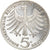 Coin, GERMANY - FEDERAL REPUBLIC, 5 Mark, 1975, Karlsruhe, Germany, BE