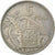 Moeda, Espanha, Caudillo and regent, 5 Pesetas, 1964, EF(40-45), Cobre-níquel