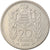 Coin, Monaco, Louis II, 20 Francs, Vingt, 1947, VF(30-35), Copper-nickel