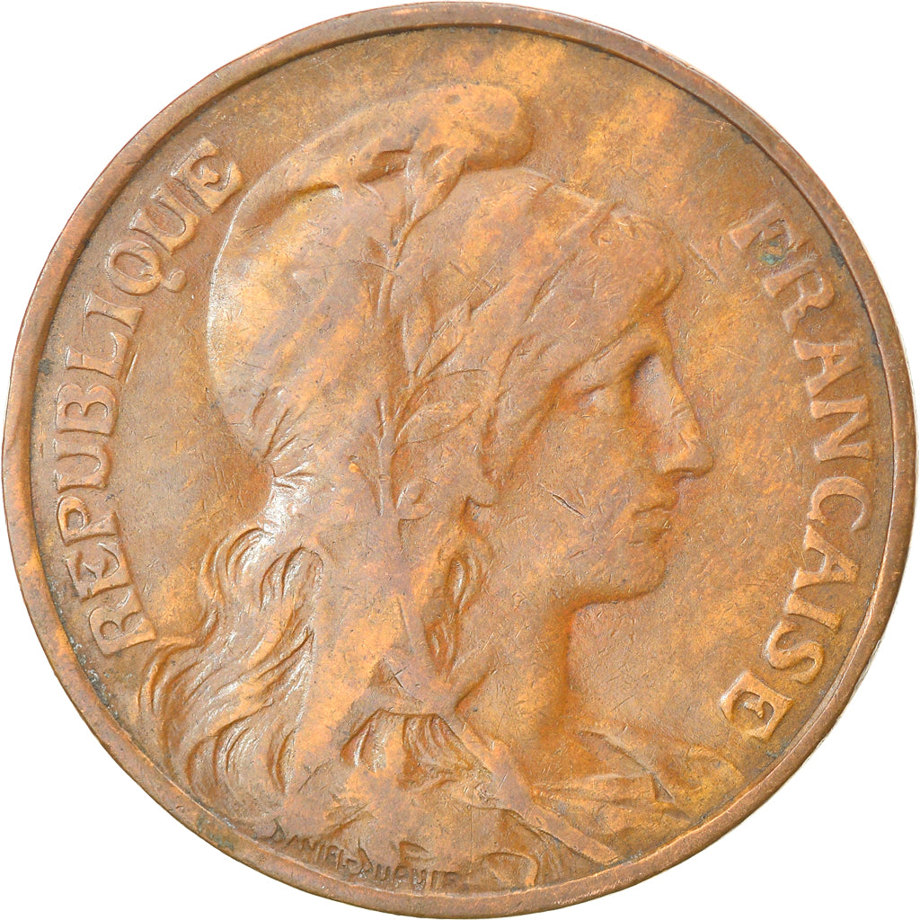 Coin, France, Dupuis, 5 Centimes, 1916, Paris, EF(40-45), Bronze, KM:842