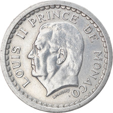 Monnaie, Monaco, 1 Franc, Undated (1943), SUP, Aluminium, Gadoury:MC131