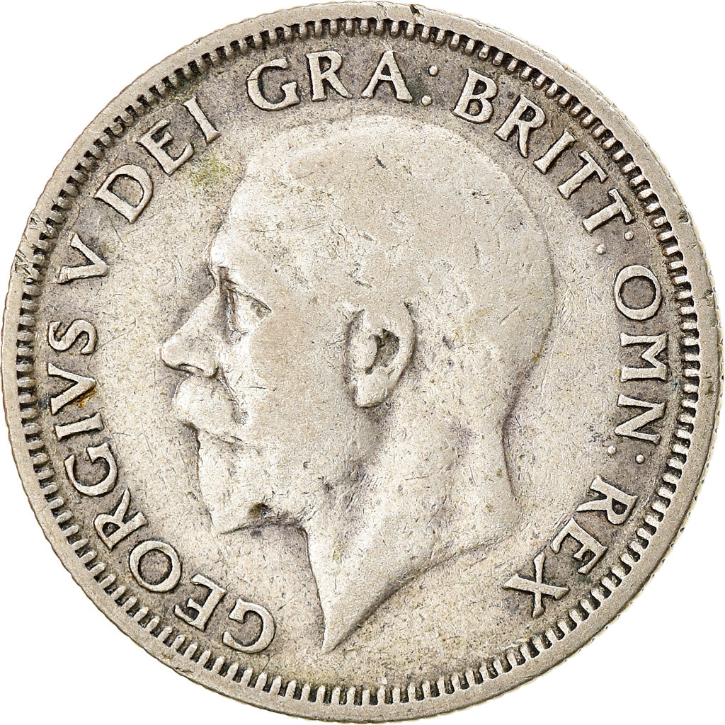 Coin, Great Britain, George V, Shilling, 1932, VF(30-35), Silver, KM:833