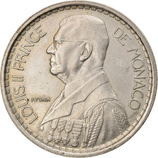 Coin, Monaco, Louis II, 20 Francs, Vingt, 1947, EF(40-45), Copper-nickel