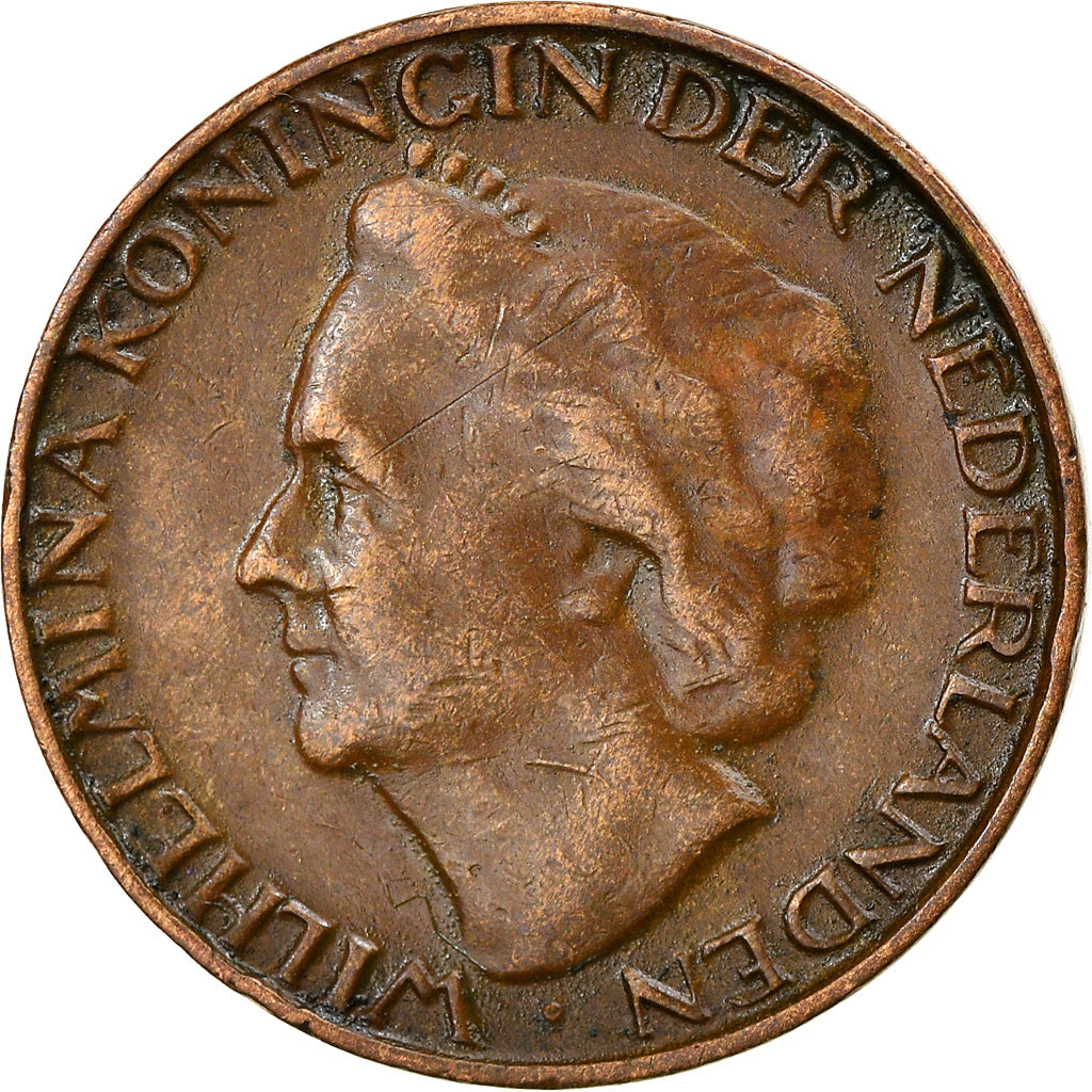 Münze, Niederlande, Wilhelmina I, Cent, 1948, SS, Bronze, KM:175