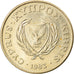 Coin, Cyprus, 2 Cents, 1983, VF(30-35), Nickel-brass, KM:54.1