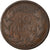 Coin, Greece, George I, 10 Lepta, 1882, VF(20-25), Copper, KM:55