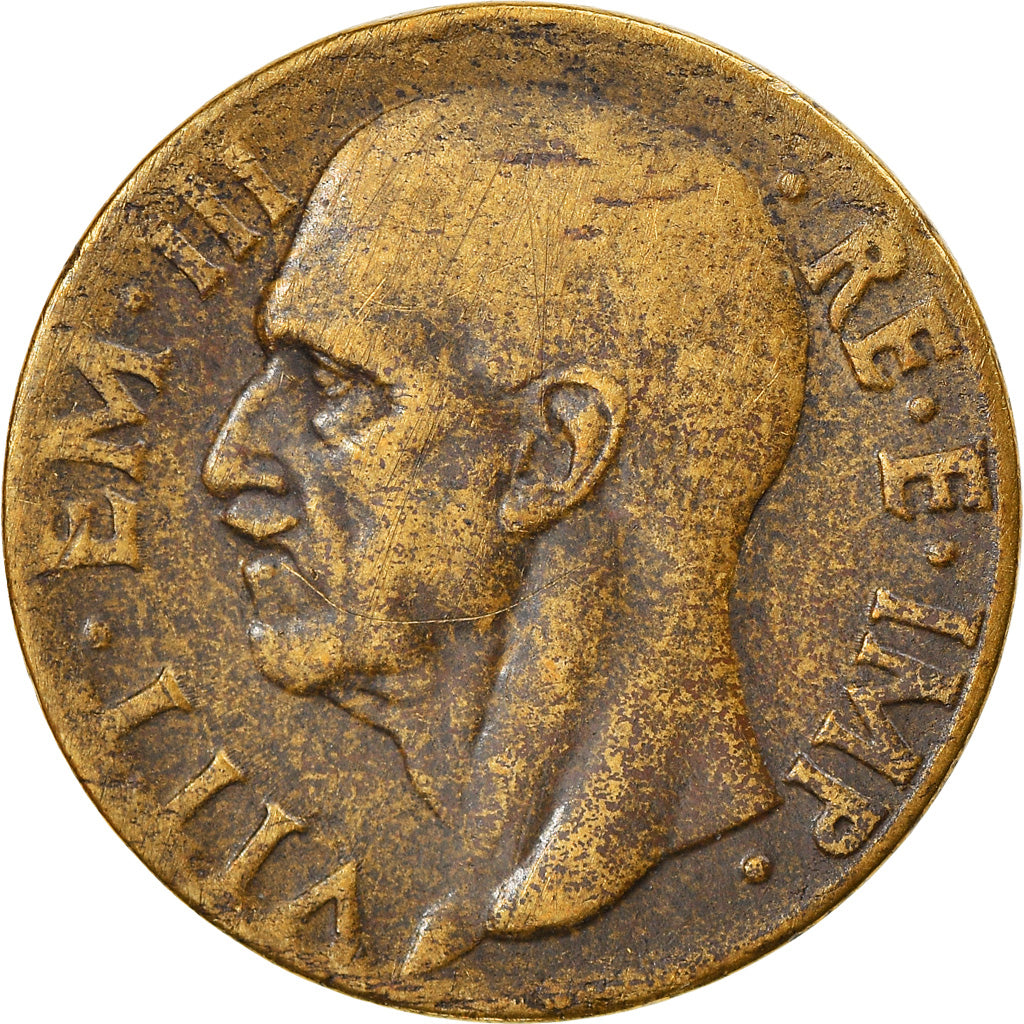 Coin, Italy, Vittorio Emanuele III, 10 Centesimi, 1940, Rome, EF(40-45)