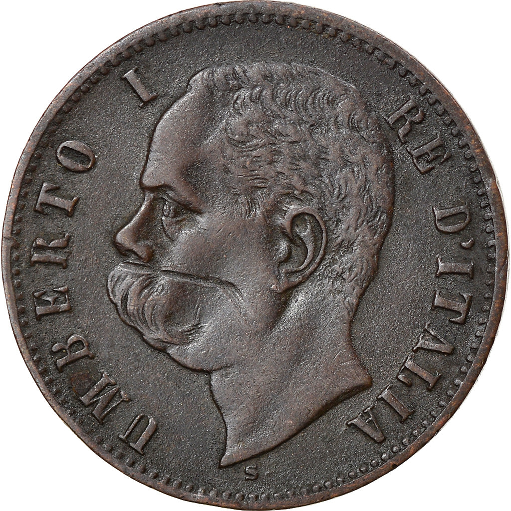 Monnaie, Italie, Umberto I, 2 Centesimi, 1897, Rome, TB+, Cuivre, KM:30