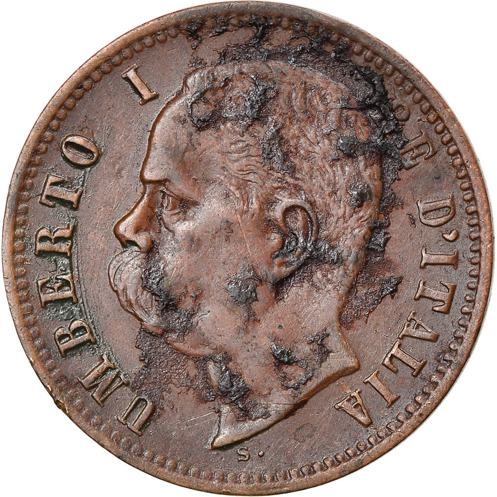 Moneda, Italia, Umberto I, 2 Centesimi, 1900, Rome, BC+, Cobre, KM:30