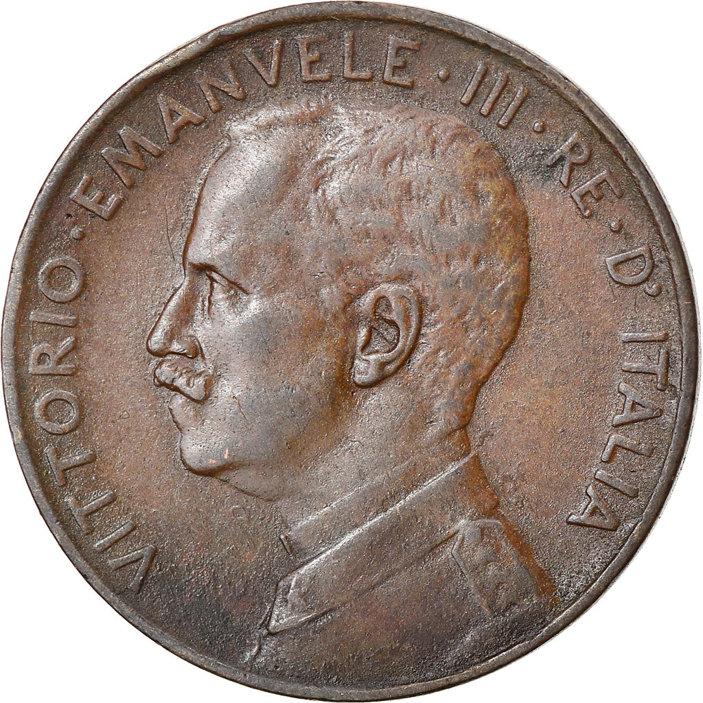 Moneta, Włochy, Vittorio Emanuele III, 2 Centesimi, 1917, Rome, VF(30-35)