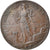 Moneda, Italia, Vittorio Emanuele III, 2 Centesimi, 1917, Rome, BC+, Bronce