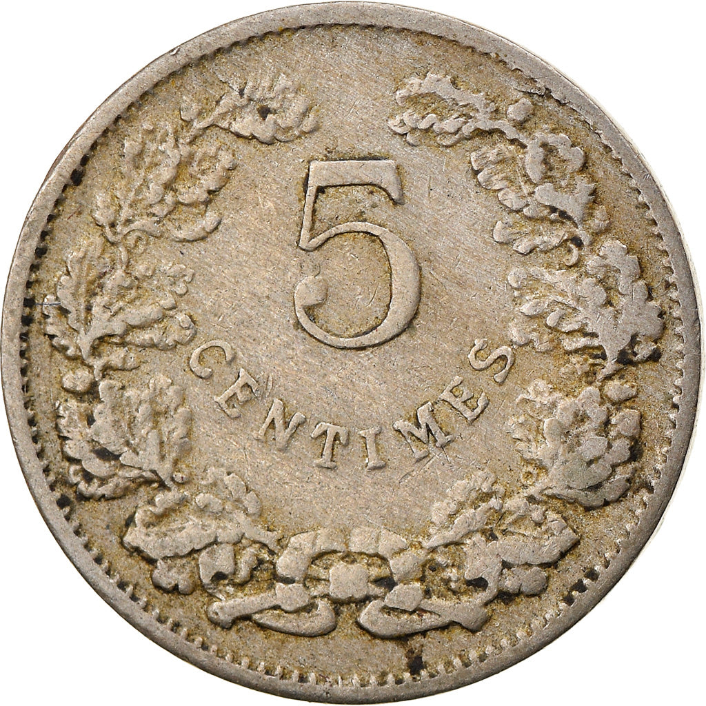 Münze, Luxemburg, William IV, 5 Centimes, 1908, SS, Copper-nickel, KM:26