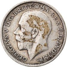 Coin, Great Britain, George V, 3 Pence, 1913, VF(20-25), Silver, KM:813
