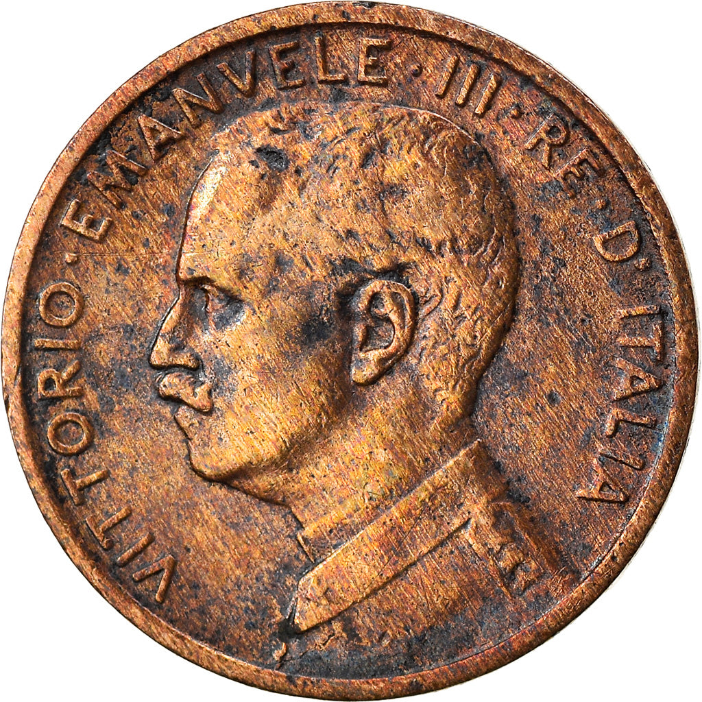 Moneta, Włochy, Vittorio Emanuele III, Centesimo, 1910, Rome, VF(30-35)