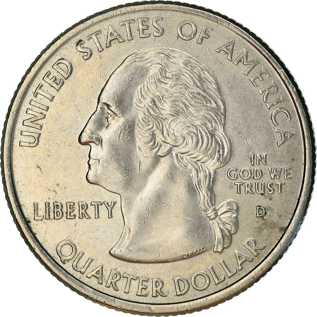 Moeda, Estados Unidos da América, Quarter, 2002, U.S. Mint, Denver, EF(40-45)