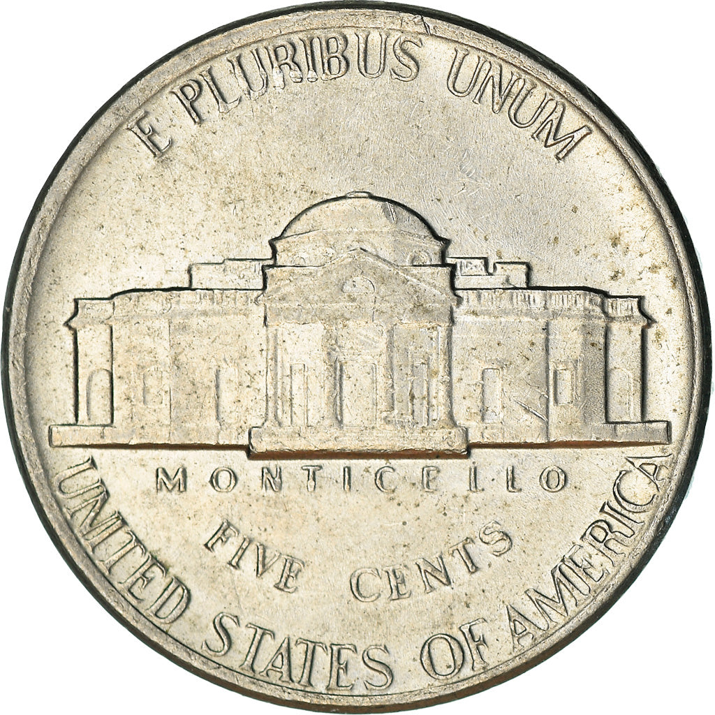 Moneta, USA, 5 Cents, 1980, Denver, EF(40-45), Miedź-Nikiel, KM:A192