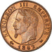 Coin, France, Napoleon III, Napoléon III, Centime, 1862, Bordeaux, MS(60-62)