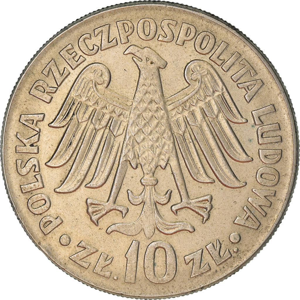 Monnaie, Pologne, 10 Zlotych, 1964, Warsaw, TTB, Copper-nickel, KM:52.2