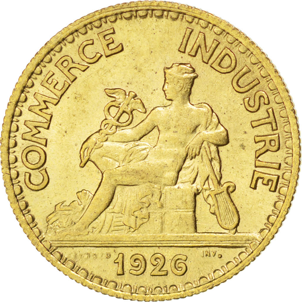 Coin, France, Chambre de commerce, 50 Centimes, 1926, MS(60-62)