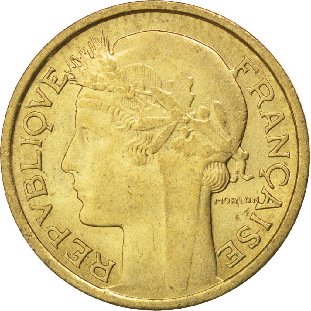 Coin, France, Morlon, 50 Centimes, 1939, MS(60-62), Aluminum-Bronze, KM:894.1