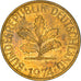 Munten, Federale Duitse Republiek, 10 Pfennig, 1974, Karlsruhe, ZF, Brass Clad