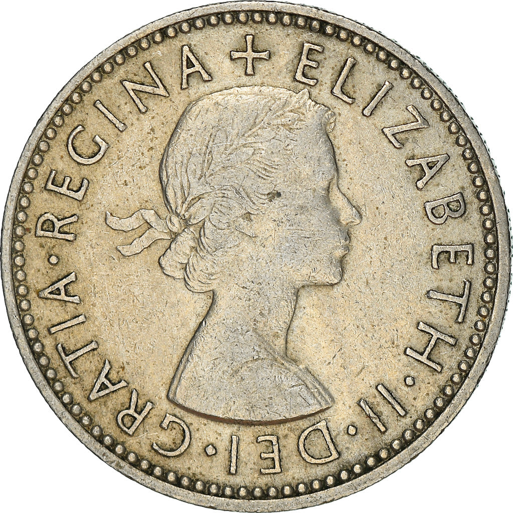 Munten, Groot Bretagne, Elizabeth II, Shilling, 1956, FR+, Copper-nickel, KM:904