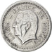 Coin, Monaco, Louis II, 2 Francs, 1943, VF(20-25), Aluminum, KM:121, Gadoury:133