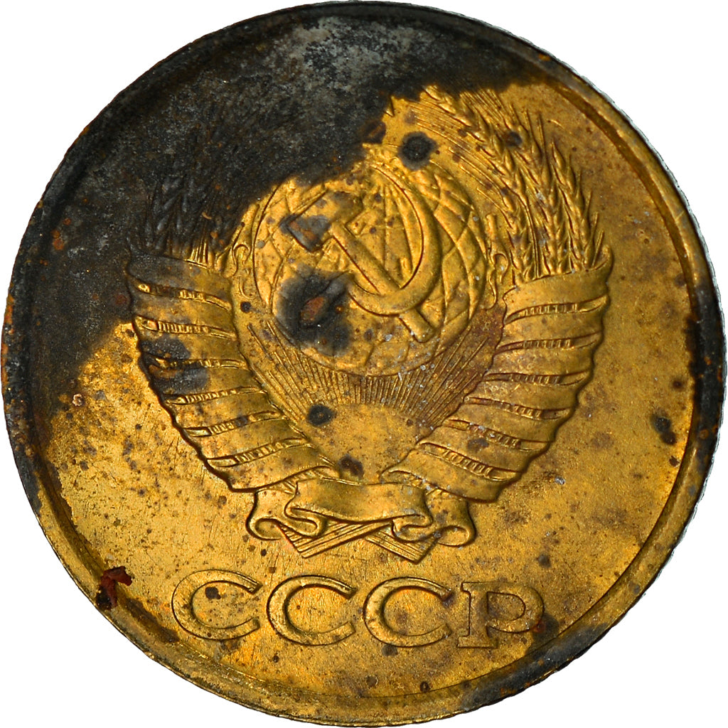 Munten, Rusland, Kopek, 1987, FR, Tin, KM:126a