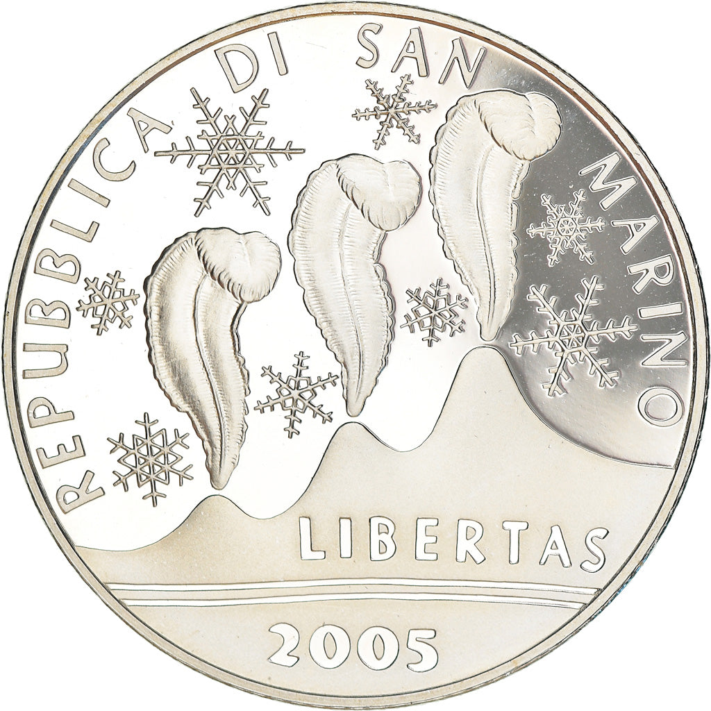 San Marino, 5 Euro, BE, 2005, Rome, Silver, MS(65-70), KM:511