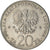 Moneda, Polonia, 20 Zlotych, 1975, Warsaw, MBC, Cobre - níquel, KM:75