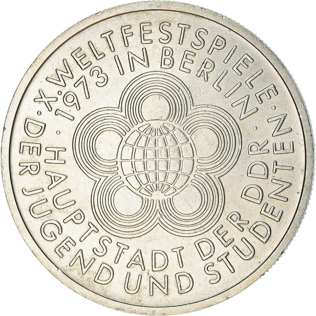 Münze, GERMAN-DEMOCRATIC REPUBLIC, 10 Mark, 1973, Berlin, SS, Copper-nickel