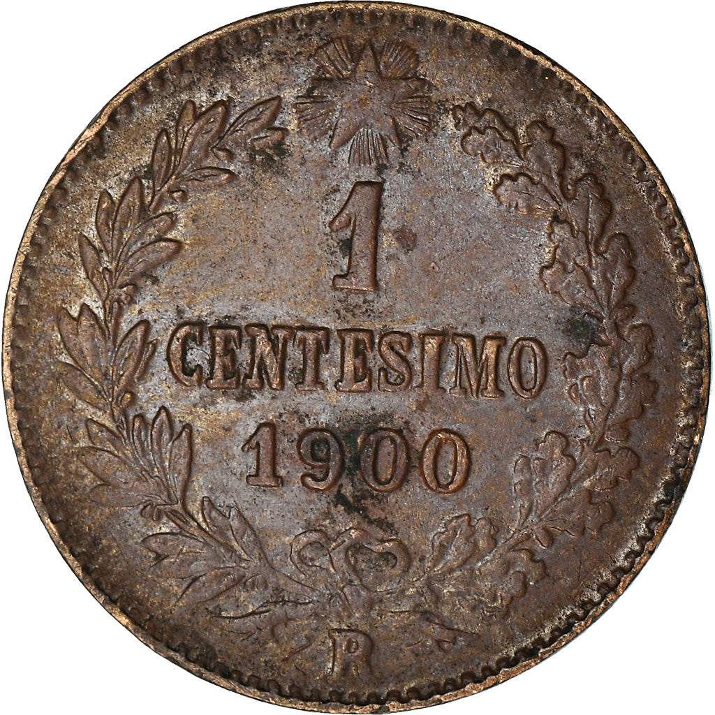 Moneda, Italia, Umberto I, Centesimo, 1900, Rome, MBC, Cobre, KM:29