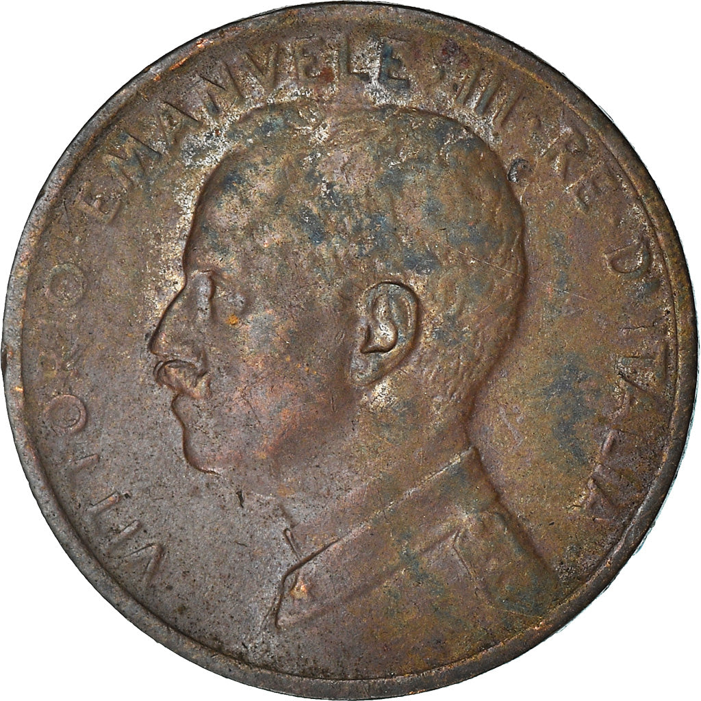 Monnaie, Italie, Vittorio Emanuele III, Centesimo, 1909, Rome, TB+, Bronze