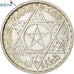 Marruecos, Mohammed V, 100 Francs, AH 1372/1953, Paris, Plata, GENI, MS66