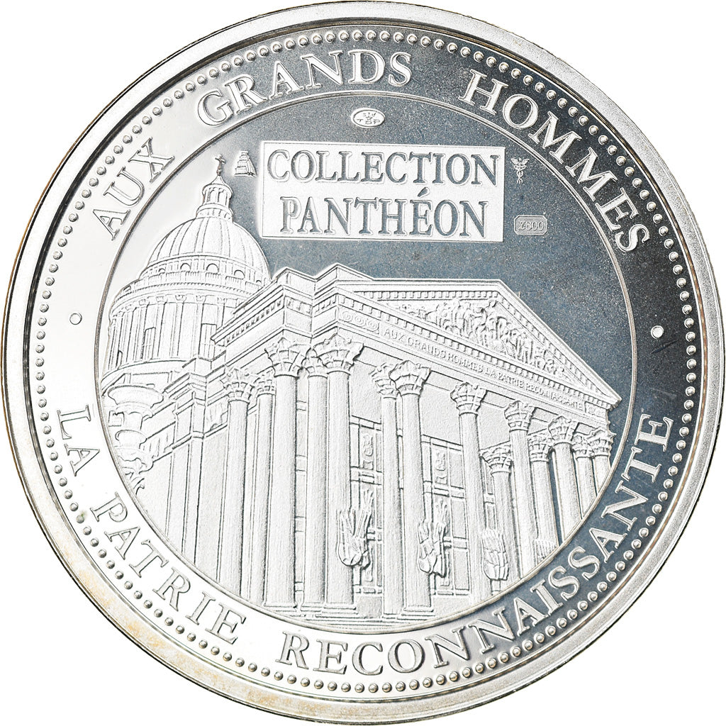 France, Medal, Collection Panthéon, Jean Moulin, History, MS(65-70), Silver