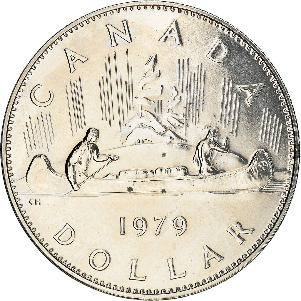 Coin, Canada, Elizabeth II, Dollar, 1979, Royal Canadian Mint, Ottawa